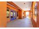 Inviting patio area with beautiful glass doors and stylish windows at 9137 E Odessa St, Mesa, AZ 85207