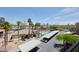 Scenic aerial view showcasing the pool, parking, and surrounding landscape at 920 E Devonshire Ave # 4021, Phoenix, AZ 85014
