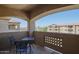 Charming covered balcony area with seating and views of the community at 920 E Devonshire Ave # 4021, Phoenix, AZ 85014