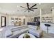Recreation room featuring a large sofa, pool table and modern decor elements at 920 E Devonshire Ave # 4021, Phoenix, AZ 85014