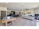 Spacious rec room with a pool table, bar and comfortable seating area at 920 E Devonshire Ave # 4021, Phoenix, AZ 85014