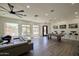 Relaxing recreation room with large windows, a pool table and a lounging area at 920 E Devonshire Ave # 4021, Phoenix, AZ 85014