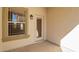 Private patio offers a serene retreat with neutral tones, ideal for quiet outdoor enjoyment at 9750 N Monterey Dr # 21, Fountain Hills, AZ 85268