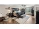 Elegant main bedroom features a spacious layout, dark furniture and plush carpet at 11021 N 64Th Ln, Glendale, AZ 85304