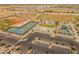 Aerial view of sports park including baseball fields, tennis and basketball courts at 11705 W Luxton Ln, Avondale, AZ 85323