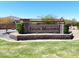 A welcoming sign that reads 'Avian Meadows', surrounded by lush greenery and well-kept landscaping at 4571 S Pinaleno W Dr, Chandler, AZ 85249