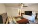 Bedroom features neutral walls and flooring and natural lighting at 740 W Elm St # 264, Phoenix, AZ 85013