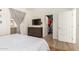 Comfortable main bedroom features ensuite bathroom and walk-in closet with ample storage space at 3269 E San Remo Ave, Gilbert, AZ 85234