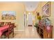 Bright entryway with tile flooring, art, and an inviting decor at 10861 E Olla Ave, Mesa, AZ 85212