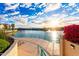Breathtaking view of the lake, complete with lush landscaping and serene waterfront scenery at 16226 S 11Th Pl, Phoenix, AZ 85048