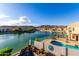 Home with a private pool overlooking the community lake, perfect for enjoying outdoor recreation at 16226 S 11Th Pl, Phoenix, AZ 85048