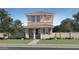 Charming two-story home featuring a tile roof, welcoming porch, and well-maintained landscaping at 16377 W Weeping Willow Rd, Surprise, AZ 85387