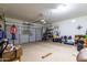 Spacious two-car garage with an automatic door and ample storage space at 18031 W Udall Dr, Surprise, AZ 85374