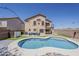 Beautiful home featuring a swimming pool, spa, patio and landscaped yard at 2405 W Cordia Ln, Phoenix, AZ 85085