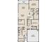 Detailed floor plan showcasing the layout of the home, including bedrooms, bathrooms, and living areas at 24252 W Pecan Rd, Buckeye, AZ 85326