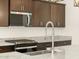 Close up on a kitchen with stainless steel appliances and granite countertops at 361 S Calle Miguel --, Casa Grande, AZ 85194