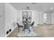 Bright dining area features stylish decor, modern lighting, and seating for four at 3904 S Butte Ave, Tempe, AZ 85282