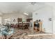 Open floor plan featuring a casual dining area and a kitchen with an island at 6331 S Cypress Point Dr, Chandler, AZ 85249