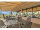 Inviting patio area with comfortable seating and scenic views of the surrounding landscape at 6331 S Cypress Point Dr, Chandler, AZ 85249