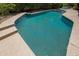 A refreshing backyard pool with tiled edges offers an oasis of relaxation at 6855 E Amber Sun Dr, Scottsdale, AZ 85266