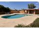 Enjoy a relaxing day at the community pool, complete with lounge chairs and covered seating area at 849 W Duke Dr, Tempe, AZ 85283