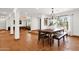 The dining room opens into the billiards room, creating an ideal layout at 13034 N 69Th St, Scottsdale, AZ 85254