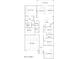 Detailed floor plan showcasing the layout of the home, including bedrooms, bathrooms, and living spaces at 15797 W Kendall St, Goodyear, AZ 85338