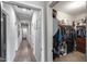 Hallway leading to a walk-in closet at 20142 N 260Th Dr, Buckeye, AZ 85396
