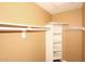 Bedroom closet with shelving and racks for plenty of space at 2040 S Longmore St # 7, Mesa, AZ 85202