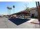 Assigned covered parking area with spaces for residents and guests at 2040 S Longmore St # 7, Mesa, AZ 85202