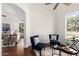 Sitting area with high ceilings and a view of the water at 20740 N 62Nd Ave, Glendale, AZ 85308