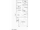 Detailed floor plan showcasing the layout with the owner's suite, two bedrooms and a two-bay garage at 25041 N 174Th Ln, Surprise, AZ 85387