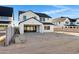 New home backyard featuring ample dirt space perfect for landscaping design at 26631 S 169Th Pl, Queen Creek, AZ 85142