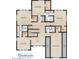 Upstairs floor plan featuring five bedrooms, a loft, three bathrooms, and a bonus room at 26643 S 169Th Pl, Queen Creek, AZ 85142