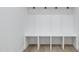 Clean mudroom with bench seating and coat hooks, perfect for organization at 26643 S 169Th Pl, Queen Creek, AZ 85142