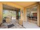 Covered patio with tile flooring offering a great space for outdoor entertaining and dining at 3252 E Maldonado Dr, Phoenix, AZ 85042