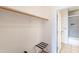 Spacious walk-in closet with a view of the tiled shower in the ensuite bathroom at 3252 E Maldonado Dr, Phoenix, AZ 85042