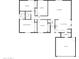Detailed floor plan showcasing the home's layout, including bedrooms, bathrooms, kitchen, and living spaces at 4133 E Pleasant Ln, Phoenix, AZ 85042