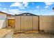 Durable backyard shed sitting on a gravel base, conveniently accessible and offering great storage solutions at 5127 W Willow Ave, Glendale, AZ 85304