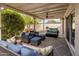 Entertain in style on this large covered patio with ample seating and an outdoor grill at 7608 E Avalon Dr, Scottsdale, AZ 85251