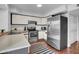 Efficient kitchen features stainless steel appliances and ample cabinet space at 7977 W Wacker Rd # 134, Peoria, AZ 85381