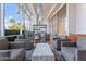 Inviting lounge space showcasing contemporary design, modern furniture, and ample natural light at 1 E Lexington Ave # 1302, Phoenix, AZ 85012