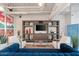 Comfortable lounge space with a TV, stylish decor, and plenty of seating, perfect for relaxation at 1 E Lexington Ave # 1302, Phoenix, AZ 85012