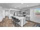 Spacious kitchen with island, stainless steel appliances, and an open layout at 1482 W Gloucester W Rd, San Tan Valley, AZ 85143