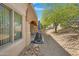 Enclosed patio offers a serene spot for outdoor relaxation and entertainment in privacy at 16450 E Avenue Of The Fountain -- # 47, Fountain Hills, AZ 85268