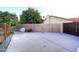 Large backyard with block wall and privacy gate to alley at 17211 N 58Th St, Scottsdale, AZ 85254