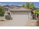 Charming home featuring a two-car garage, desert landscaping, and mountain views in a desirable location at 1744 W Brookwood Ct, Phoenix, AZ 85045