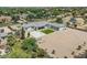 Expansive single story home featuring a large gravel yard, concrete patio, and a well-manicured lawn at 19935 E Via Del Palo --, Queen Creek, AZ 85142