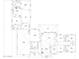 Detailed floor plan of a large single story home highlighting the layout and room dimensions at 19935 E Via Del Palo --, Queen Creek, AZ 85142