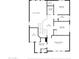 Upstairs floor plan featuring bedrooms, baths, laundry and walk-in closets at 2533 W Cordia Ln, Phoenix, AZ 85085